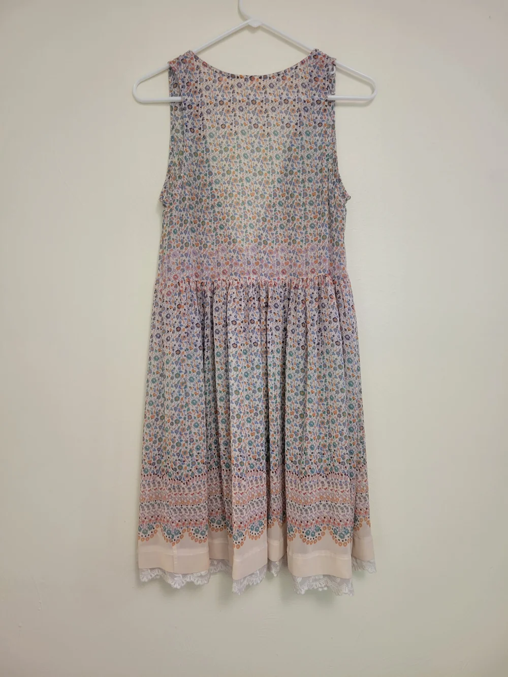 Anthropologie Maeve Floral Sleeveless Dress Size XS - Picture 5 of 5